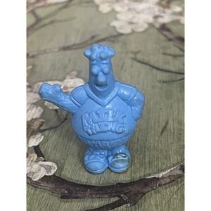 Vintage 1990's THAT MILK THING Rubber Mini Figure RARE! Mascot Blue